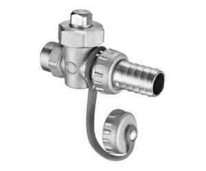 Schell Schell Robinet de remplissage/vidange G 1/2 AG, avec robinet et clapet anti-retour, MS Quantité:1