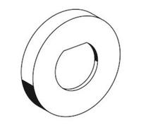 Schell Schell Rosette chrome Quantité:1