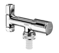 Schell Schell vanne COMFORT avec disconnecteur 3/8 chromé Quantité:1