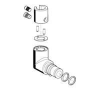 Schell Schell VITUS angle de sortie pour robinetterie lavabo AP Quantité:1