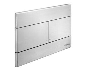 Schell Schell WC plaque de poussée en acier inoxydable double affleurement Quantité:1