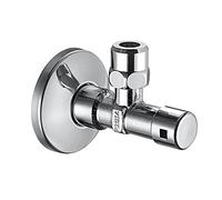 Schell Universal Robinet d'équerre, 1/2" x 3/8", auto-étanche, 049450699,