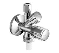 Schell Vanne d'angle combinée Schell COMFORT avec RFV 1/2 chromé Quantité:1