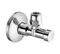 Schell Vanne de réglage d'angle d'écoulement 1/2, chromée avec actionnement sécurisé Quantité:1