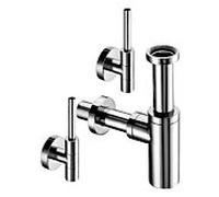 Schell vannes d'équerre design match0 Edition 053210699 avec ASAG easy, chromé