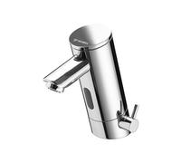 Schell Puris e mitigeur électronique de lavabo 012140699 chromé, bloc d'alimentation, fonctionnement sur secteur, pour eau mitigée