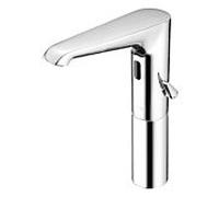 Schell Mélangeur électronique de lavabo Schell E 012980699 chrome, à piles, pour eau mitigée