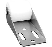 Schellenberg 10255 Rouleau de pression pour volets roulants avec plaque à visser Mini/Maxi, protège la sangle de volet roulant