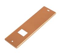 Schellenberg 10277 Couvercle pour enrouleur de sangle volet roulant à encastrer, espacement des trous de vis de 184 mm, bronze