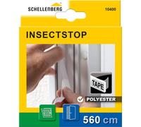 Schellenberg 10400 Bande auto-agrippante pour moustiquaire, 5,6 m, transparente