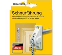 Schellenberg 11034 Guide de cordon pour volet roulant, Blanc
