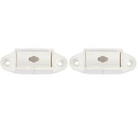 Schellenberg 11104 Support mural de la Tige de manivelle pour volet roulant, Blanc (Lot de 2)