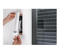 Schellenberg 87060 Enrouleur de sangle pour volet roulant à encastrer Maxi, 23 mm, Ecartement des trous de vis 21,5 cm