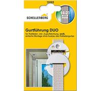 Schellenberg 15103 guide de courroie de volet roulant Duo, Mini/Maxi, rond, blanc