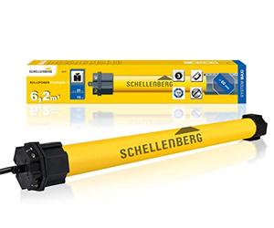 Schellenberg 20616 Maxi Standard 15 Moteur tubulaire de volet roulant pour tube octogonal de 60 mm, pour une surface max. de 6,2 m², 25 Kg / 15 Nm