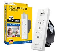 Schellenberg 22728 Rollodrive 65 Premium Enrouleur de sangle électrique pour volet roulant, Forde de traction 45 Kg, jusqu'à 6 m², pour sangle de 23 mm