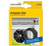 Schellenberg 27700 Moteur de volet Roulant Adaptateur pour Arbre de volet Roulant de 70 mm, en 2 Parties