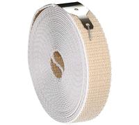 Schellenberg 34304 Kit de réparation pour sangle de volet roulant, sans ouvrir le coffre de volet roulant, Longueur 4,3 m, Largeur 23 mm, Système Maxi, Beige