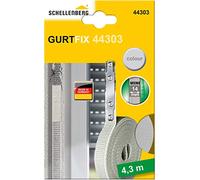 Schellenberg 44303 Gurtfix Kit de Réparation de la Sangle de Volet Roulant Largeur 14 mm en Gris