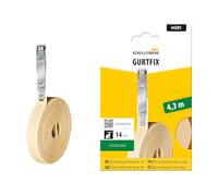 Schellenberg 44303 Kit de réparation pour sangle de volet roulant, sans ouvrir le coffre de volet roulant, avec sangle 4,3 m de longueur 14 mm de largeur, Système Mini, Gris