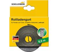 Schellenberg 46010 System Mini Sangle de volet roulant Anthracite 14 mm x 6 m