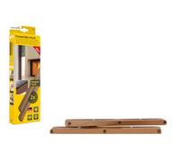 Schellenberg 46609 Diffuseur à feuillure Plus, marron, kit de démarrage