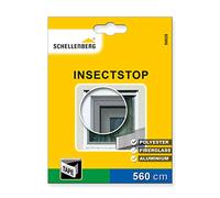 Schellenberg 50028 sangle de fixation blanche pour moustiquaires en polyester, fibre de verre et aluminium, 5,6 m