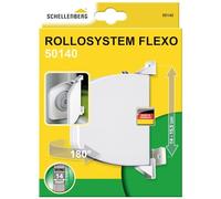 Schellenberg Enrouleur de sangle 50140 14 mm Système Mini réglable 140–155 blanc