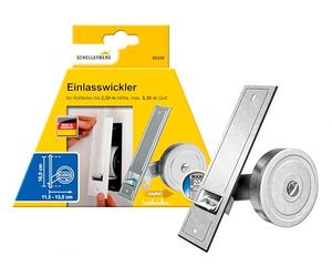Schellenberg 50200 Enrouleur d'entrée Maxi, 160 mm, galvanisé