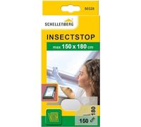 Schellenberg 50328 Moustiquaire avec fermeture Éclair Blanc 150 x 180 cm