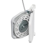 Schellenberg 50506 Enrouleur de cordon pour volet roulant, vissable, 5 m, Pivotant, Blanc