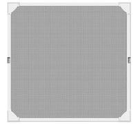 Schellenberg Moustiquaire de fenêtre 50747 en fibre de verre cadre magnétique 120 x 120 cm Blanc