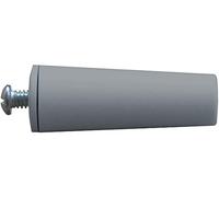 Schellenberg 52012 Butée pour Volets roulants (60 mm) Bouchon arrêt Couleur Gris