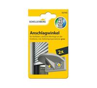 Schellenberg 52102 Support de butée de volet roulant, gris