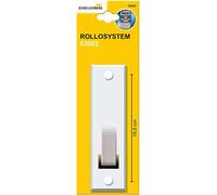 Schellenberg 53002 Standard Couvercle amovible pour enrouleur de sangle à encastrer pour volet roulant, espacement de vis de 160 mm, Blanc