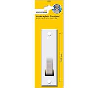 Schellenberg Plaque de recouvrement 53003 pour enrouleur de ceinture Blanc entraxe 16 cm