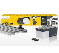 Schellenberg 60922 Kit de motorisation porte de garage Smart Drive M, avec 2 télécommandes 868 MHz, 500N, surface de porte max. 8 m², 2,35 x 3,4 m, Anthracite