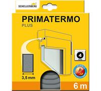 Schellenberg 66323 Joint d´isolation pour fenêtres et portes Primatermo PLUS, calfeutrage, 9 x 4 mm, 6 m, Anthracite