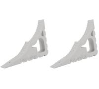 Schellenberg 66363 Cale pour fenêtre et porte, 1 pièce, Blanc (Lot de 2)