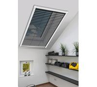 Schellenberg 70991 Store moustiquaire pour fenêtre de Toit - 114 x 160 cm en Blanc