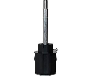 Schellenberg 80500 Embout de Tube octogonal télescopique 60 mm, Noir