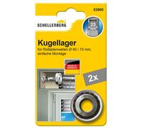 Schellenberg 83800 Roulements à billes pour volet roulant Maxi, 2 pièces