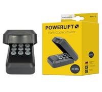 Schellenberg Interrupteur de codage radio pour portes de garage avec cache, fréquence radio 433,92 MHz jusqu'à 20 m, alimentation par pile, 60872