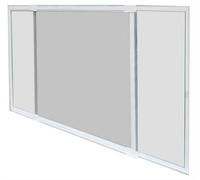 Schellenberg Moustiquaire coulissante H 50 x L 75-142 cm, blanche