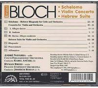 Schelomo, Concertos Pour Violon, Suite Hebraique Navarra, Violoncelle