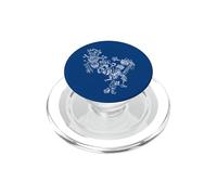Schéma de schéma de schéma de Moto V-Twin Engine PopSockets PopGrip pour MagSafe