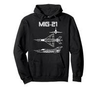 Schéma de schémas de Plan de Guerre d'avion soviétique Mig-21 Sweat à Capuche