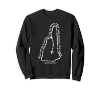 Schéma d'état du NH New Hampshire Rosary Rally Sweatshirt