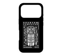 Schéma d'ordinateur quantique Qubit Computing Physics Science Lab Coque pour iPhone 17 Pro