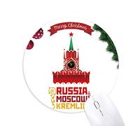 schéma du kremlin russie moscou tapis de souris en caoutchouc de sapin de noël